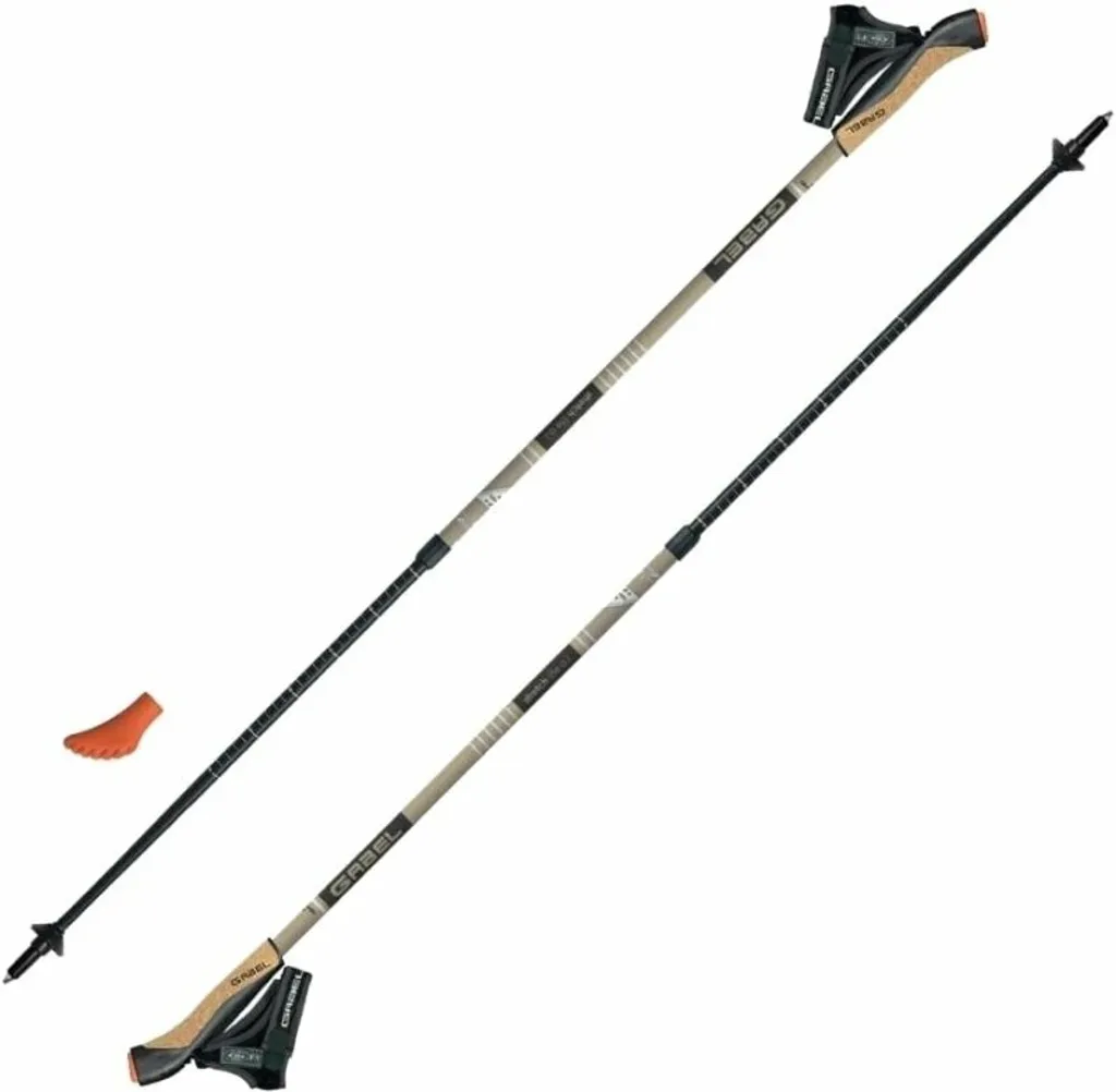 Bâtons Stretch Lite Sand 75-130 cm avec gantelet amovible confort pro