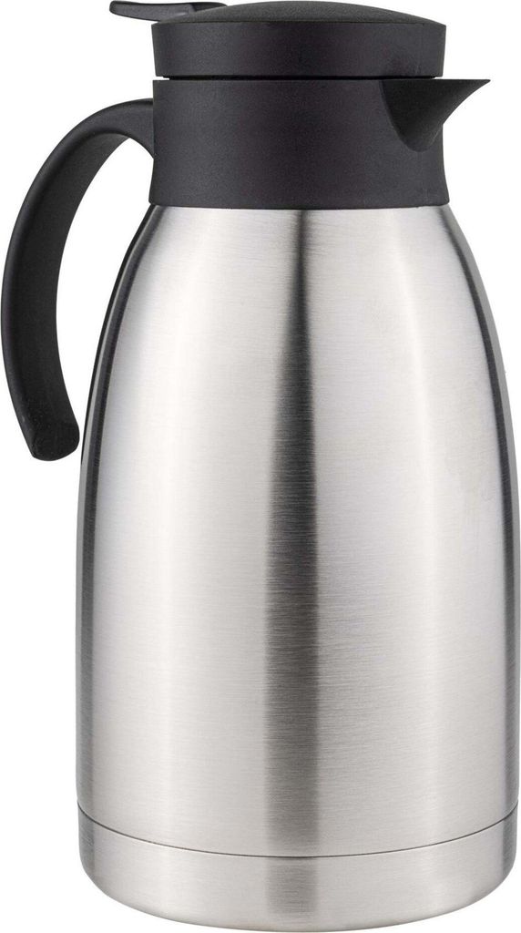 HI Isolierkanne Einhandautomatik Edelstahl 2l