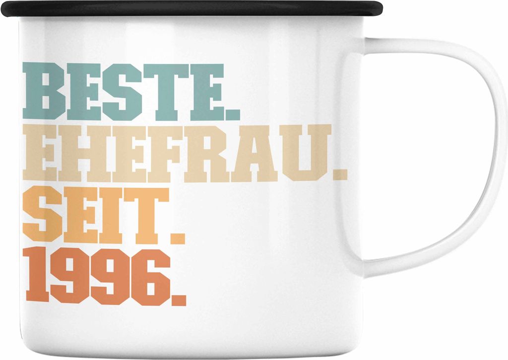 Trendation - Beste Ehefrau Seit 1996 Geschenk Jahrestag Produktbild 