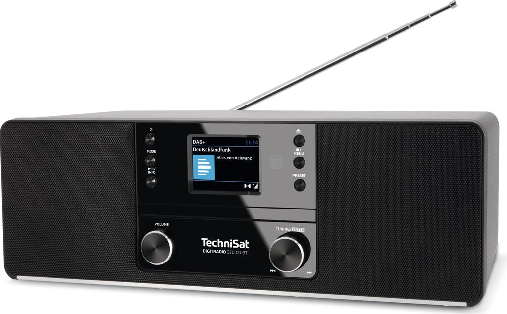 Technisat DigitRadio 370 CD BT, zwart Productafbeelding 