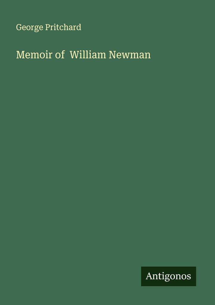 Memoiren von William Newman