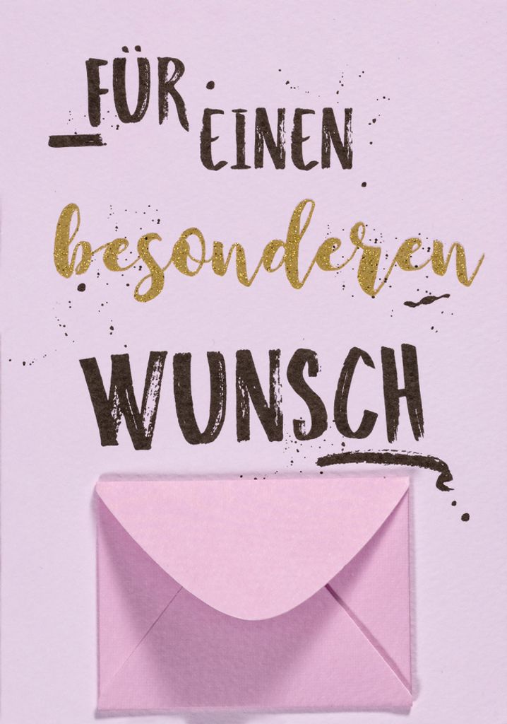 Geldkarte Pastel Collection Geldkarte Glückwunschkarte im Format 11