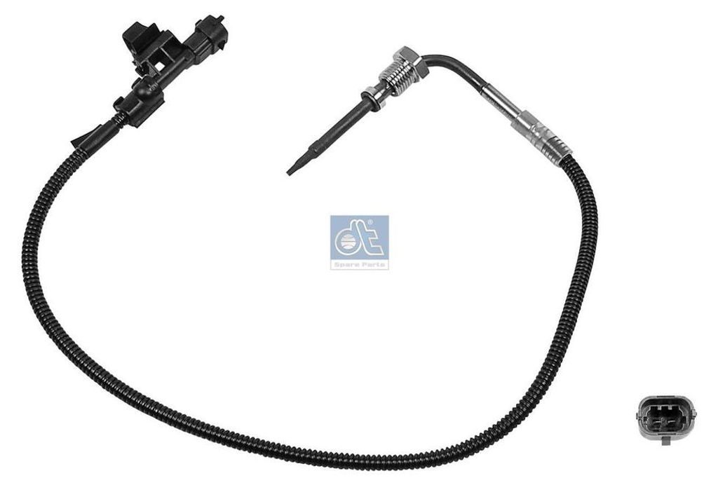 Sensor Abgastemperatur DT SPARE PARTS IAM-Expertise passend für u.a. IVECO