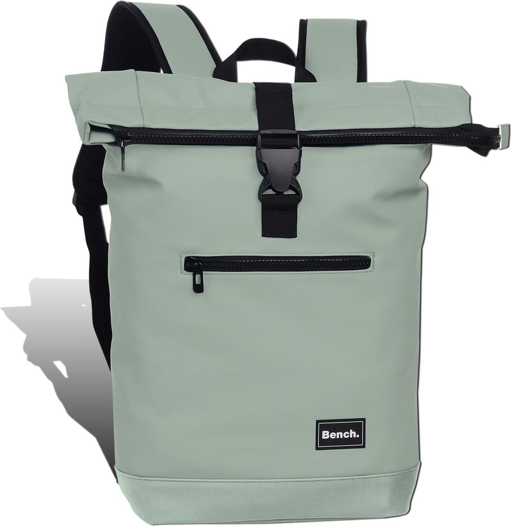 Businessrucksack grau grün Bench Rucksack PolyurethanKunststoff D2ORI319T2