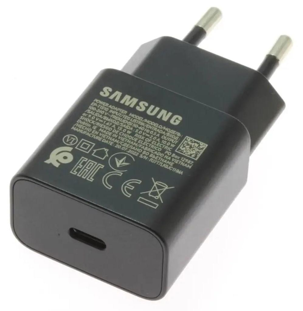 Samsung, Universelles Smartphone-Netzladegerät USB-C 15W Produktbild 