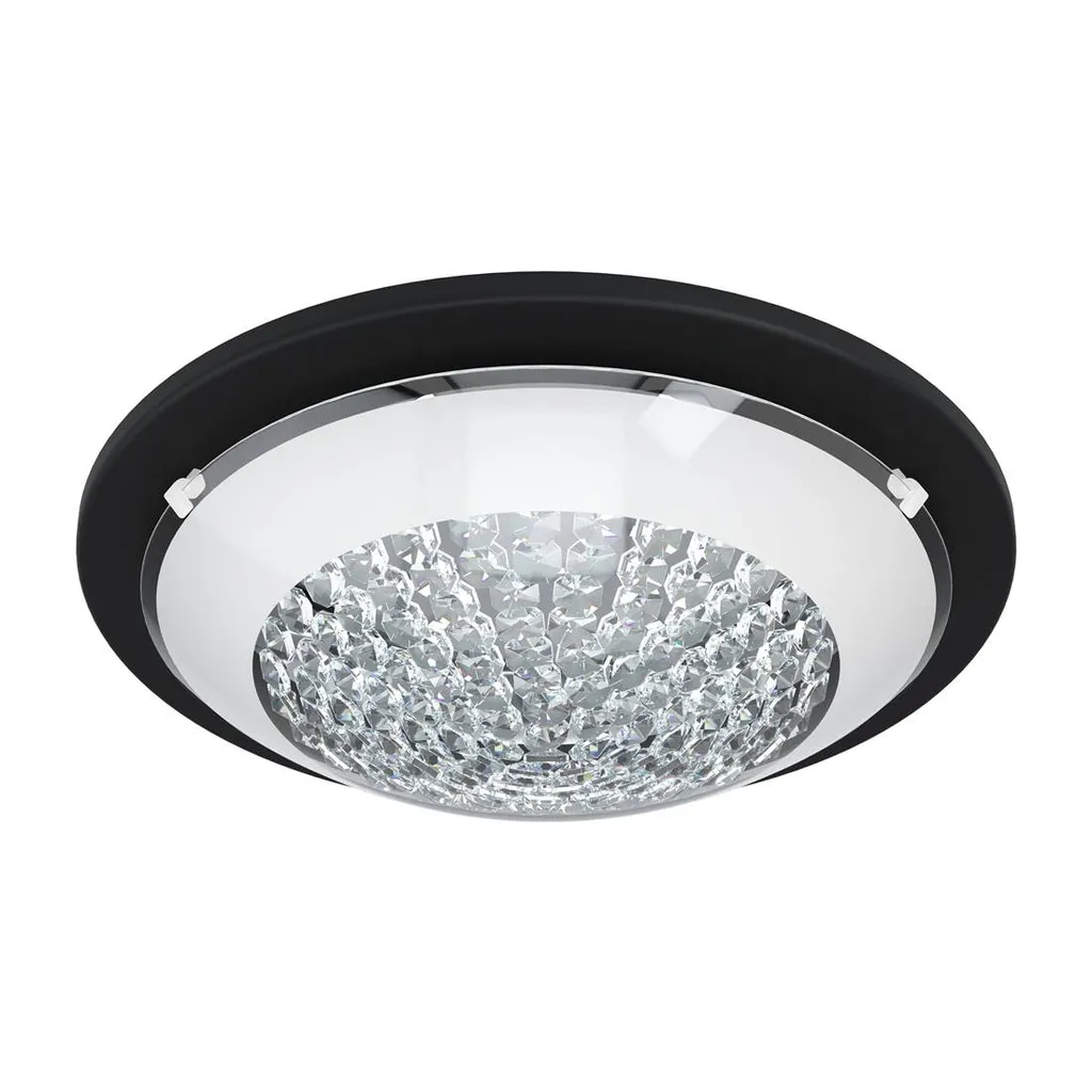 Projecteur LED 11W ACOLLA 1 99356 Eglo - Spot Extérieur Design Noir