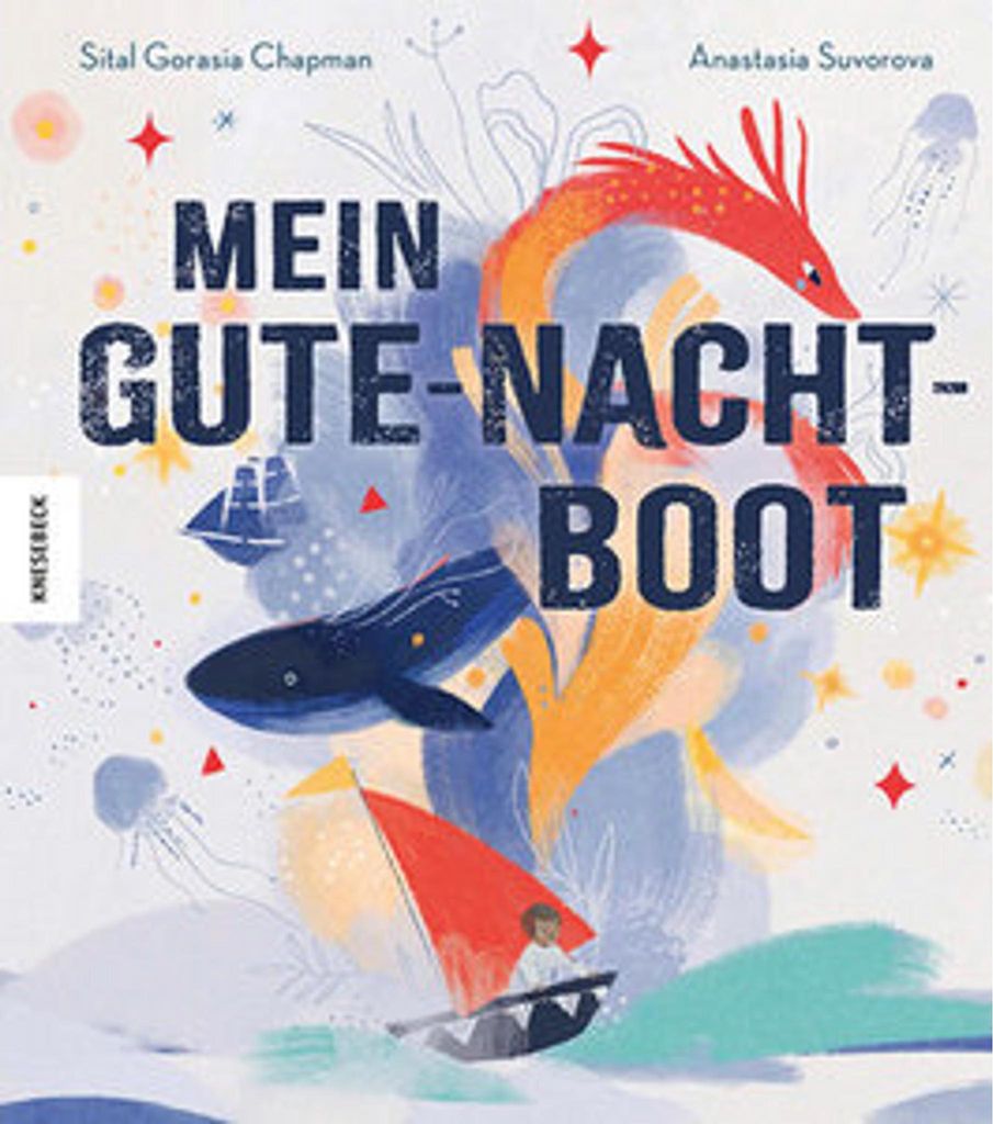 Mein Gute-Nacht-Boot: Bilderbuch zum Einschlafen, gereimte Fantasiereise mit verträumten Illustrationen