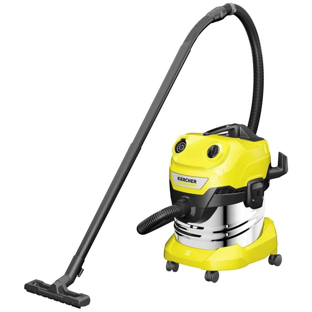 Aspirapolvere per solidi e liquidi giallo da 20 litri e Immagine del prodotto 