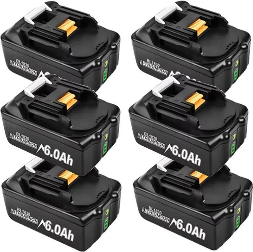 Batterie rechargeable haute capacité 6.0Ah pour chantier et jardin