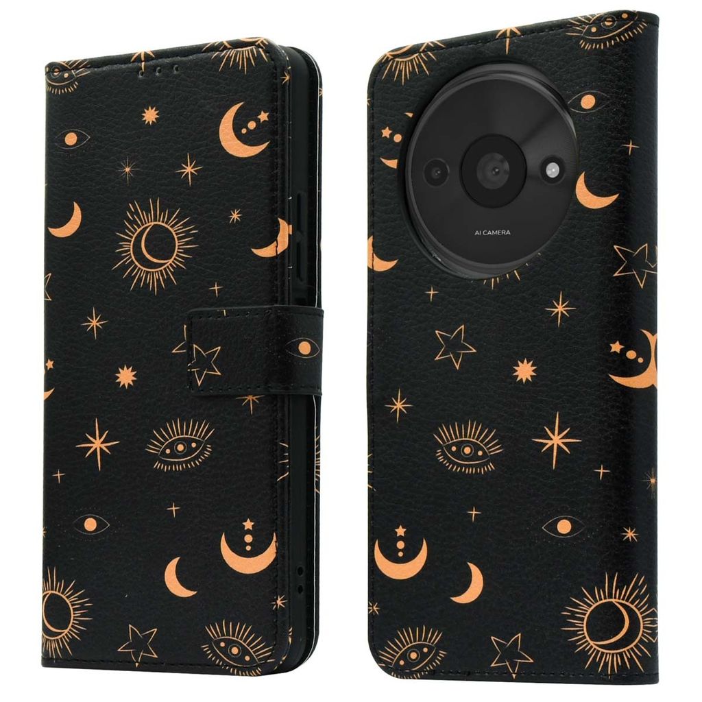 imoshion Design Klapphülle Xiaomi Redmi A3 - Sky Black Produktbild 