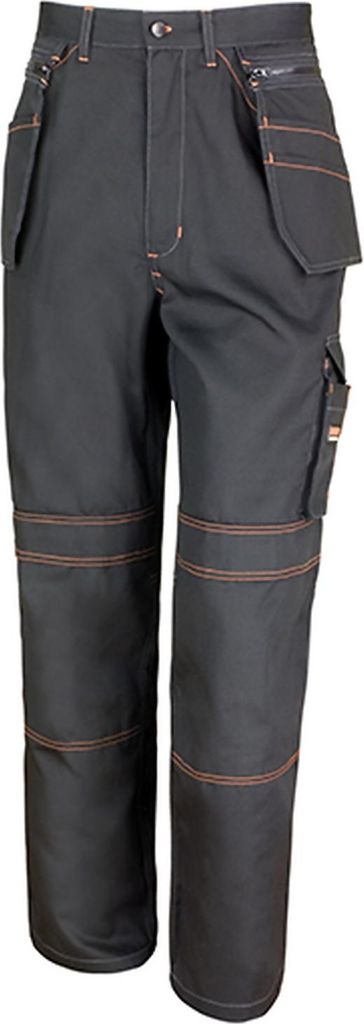 Result WORK-GUARD R323X | Herren Work-Guard Lite X-Over Holster Arbeitshose - Farbe: Black - Größe: 3XL