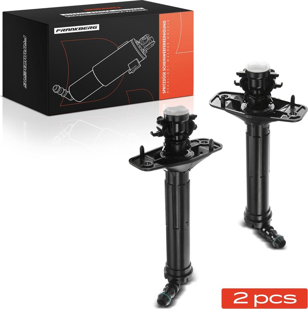 Frankberg 2x Scheinwerferreinigung Waschwasserdüse Vorne Links Rechts für Audi A6 4G C7 2011-2015
