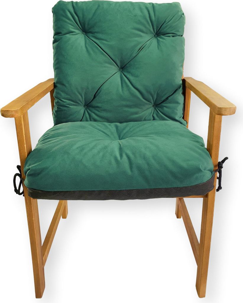 4L Textil Hochlehner Auflagen Gartenstuhlauflagen Produktbild 