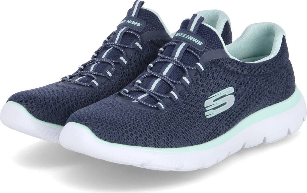 Skechers Summits trainingsschoen, blauw Productafbeelding 