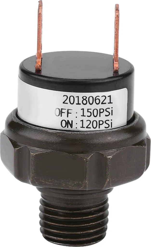 12V universale auto automatico compressore d'aria interruttore Druckregelung (120-150psi) - 5