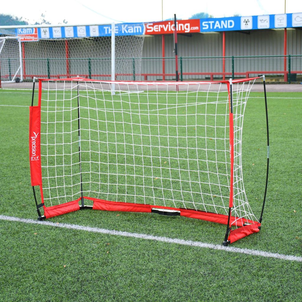 Precision Fußballtor Flexi Net Goal 6x4 - tragbares Trainingstor