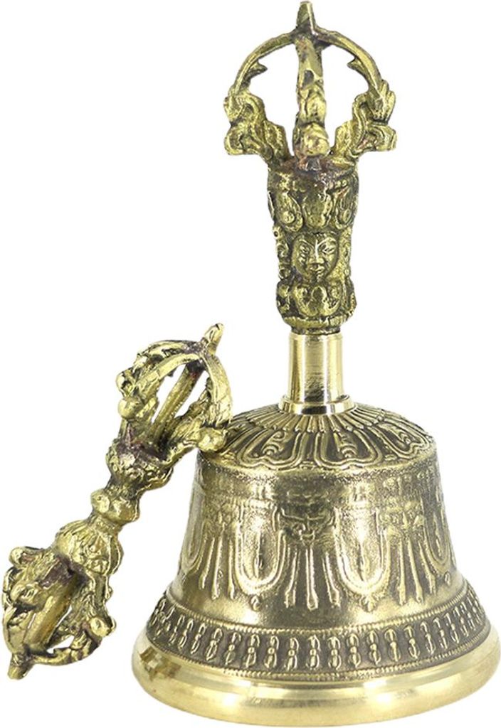 Tibetisches buddhistisches Meditationsglocken- und Dorje-Set