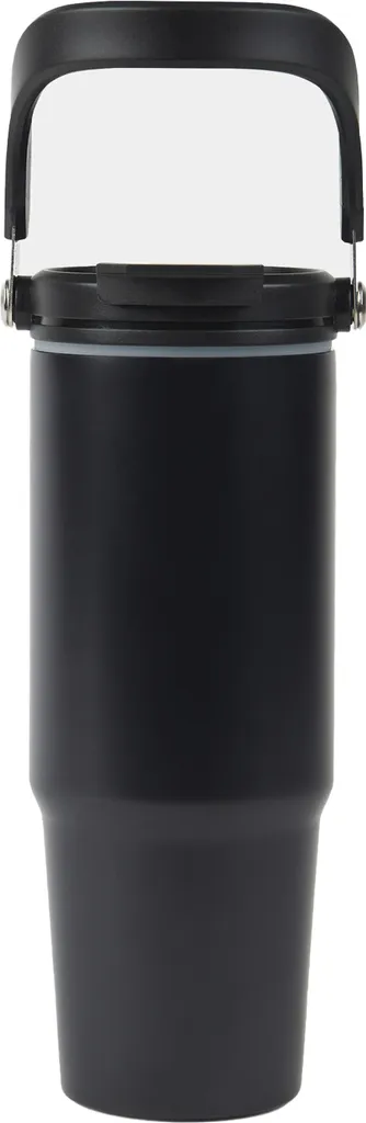 Vinga - Bottiglia "Eos Trek", acciaio inossidabile riciclato, 880 ml XD931 (taglia unica) (nero)