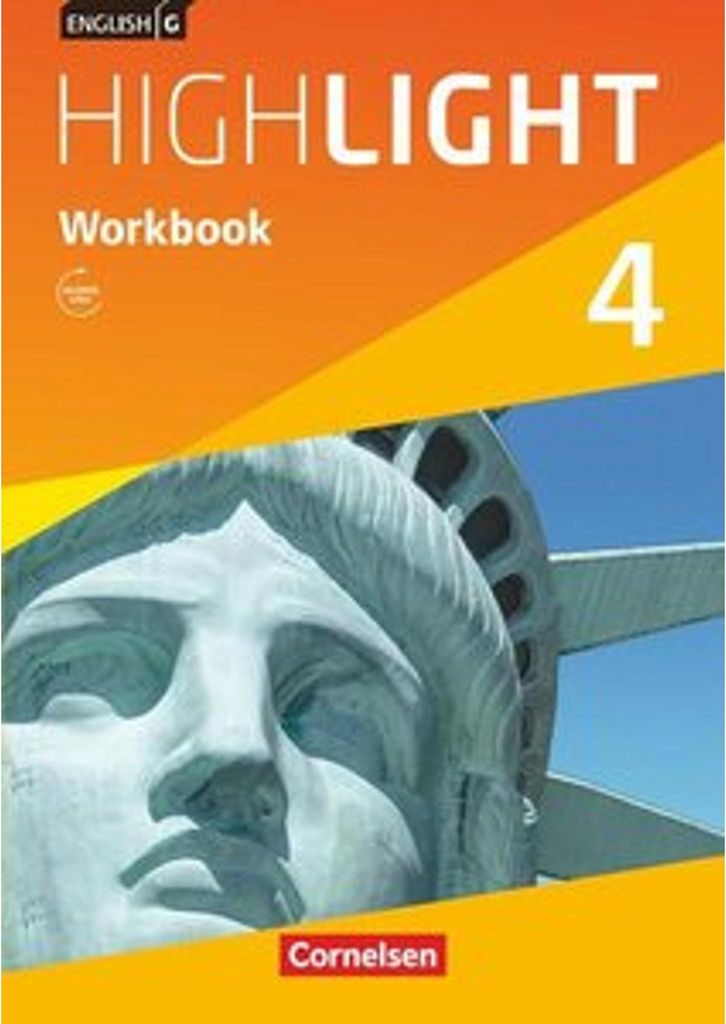 English G Highlight  04: 8. Schuljahr. Workbook mit Audios Produktbild 