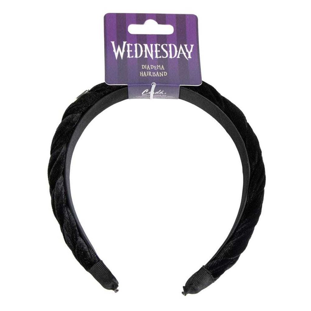 Cerda Group Line Wednesday Diadem Schwarz Schwarz One Size