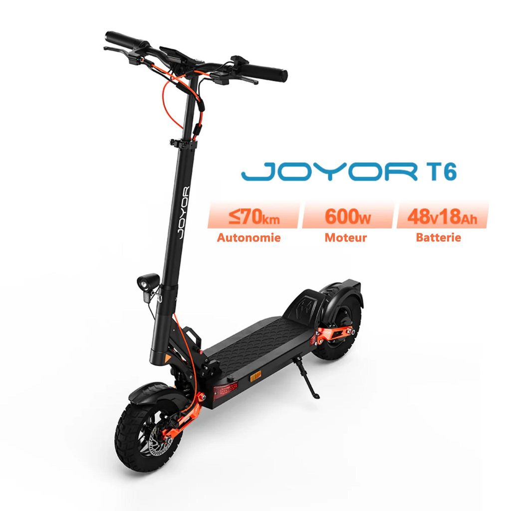 JOYOR T6 Pliable Trottinette électrique - Moteur 600W Image du produit 