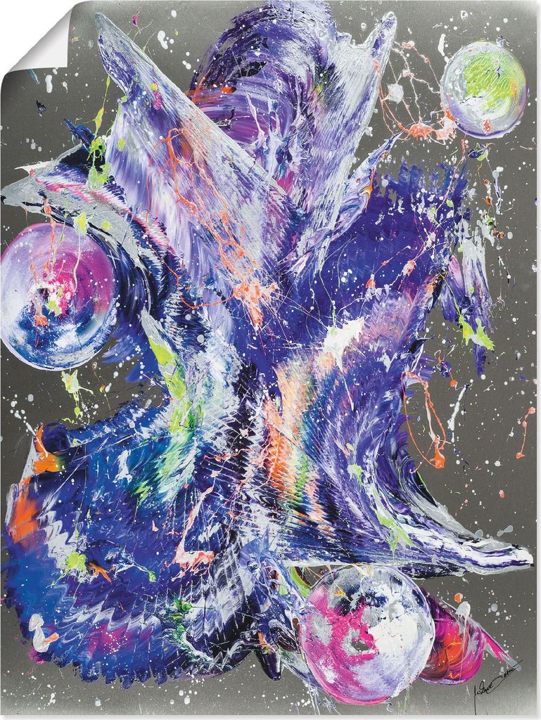 ARTland Poster Abstraktion XV Größe: 45x60 cm