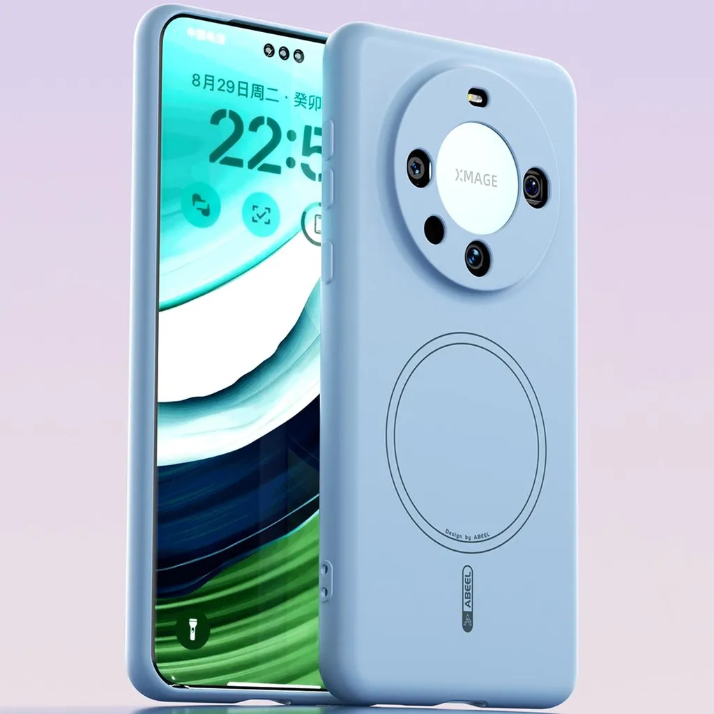 Recensione Cover Huawei Mate 60 Pro MagSafe Silicone Blu Antiurto