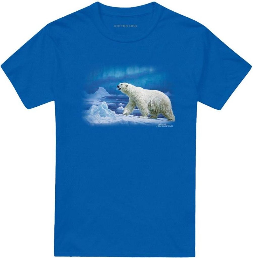Wildlife - "Nomad Of The North" T-Shirt für Herren/Damen Uni TV28663 (XL) (Königsblau)