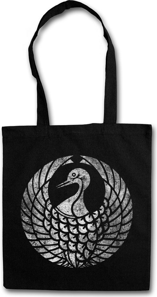 Urban Backwoods Mori Clan Mon, Stofftasche, Farbe: Schwarz