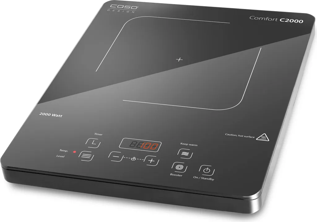 Caso Comfort C2000 Piano Cottura a Induzione Singolo Portatile 2000W