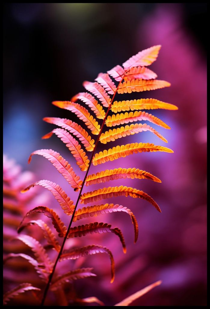 Plakat 67,5x100cm Herbstfeuer
