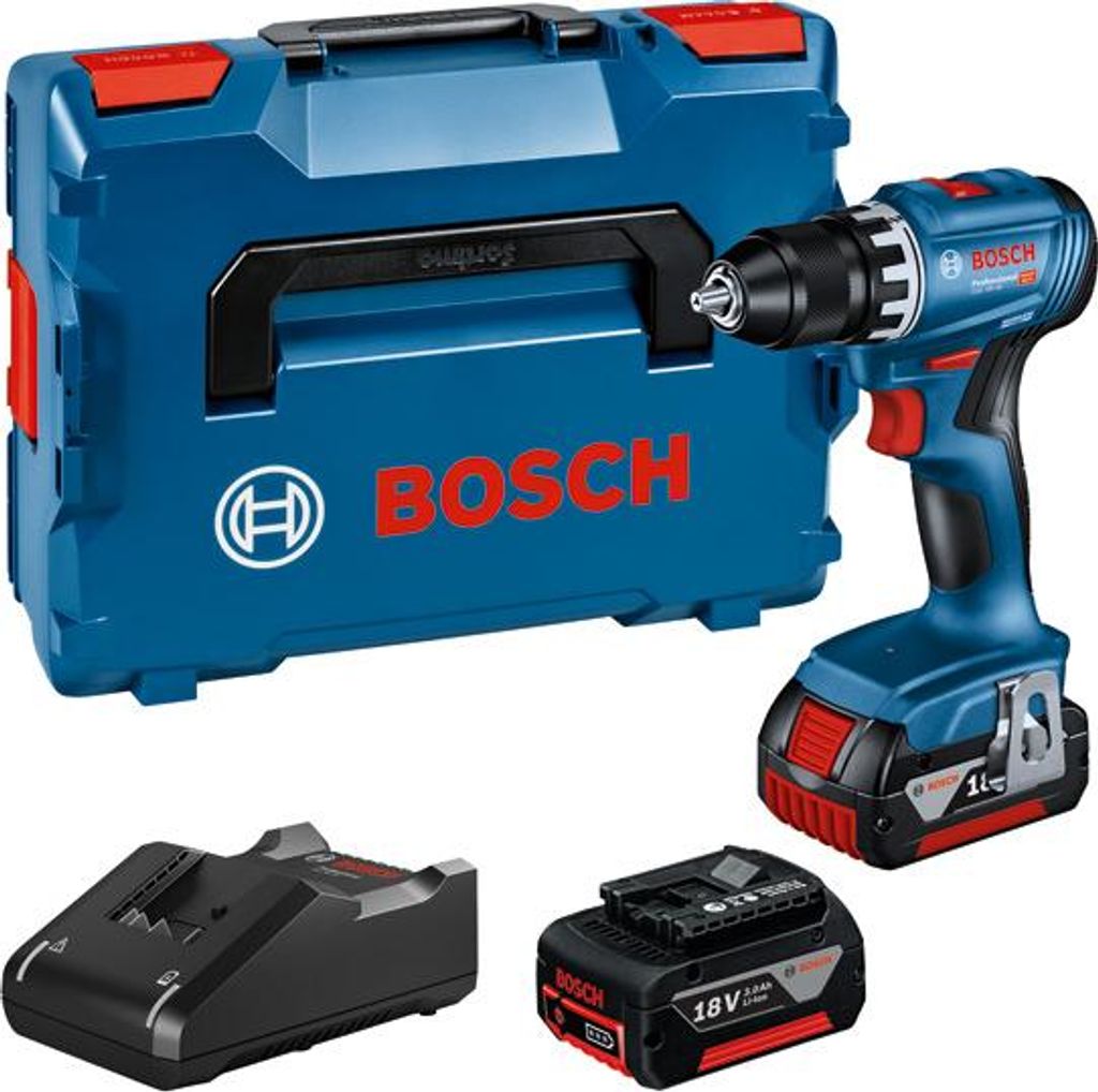 Akku-Bohrschrauber GSR 18V-45, 2 x Akku GBA 18V 3.0Ah in Produktbild 