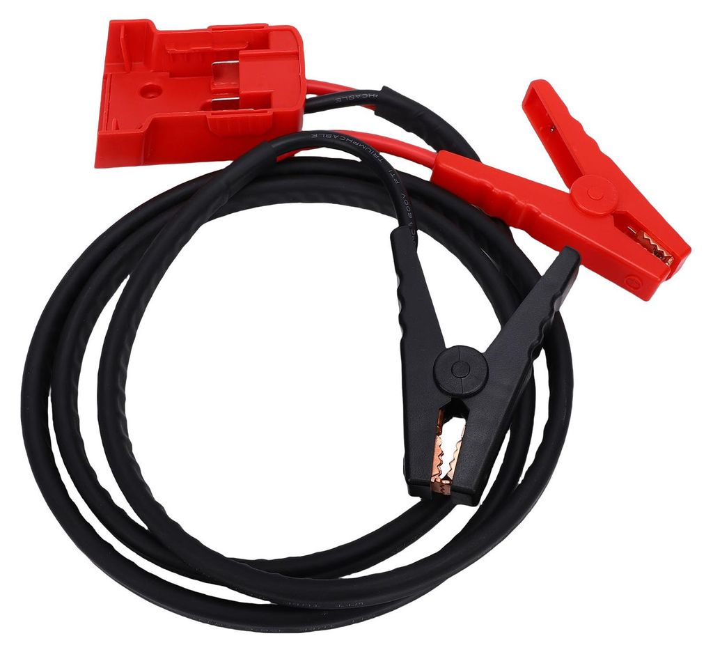 Jumper-Starterkabel für M18-18-V-Batterien, 8 AWG, Kfz-Batterie-Booster, mittelgroße Autos, leichte LKWs, SUV, 5,9 Fuß