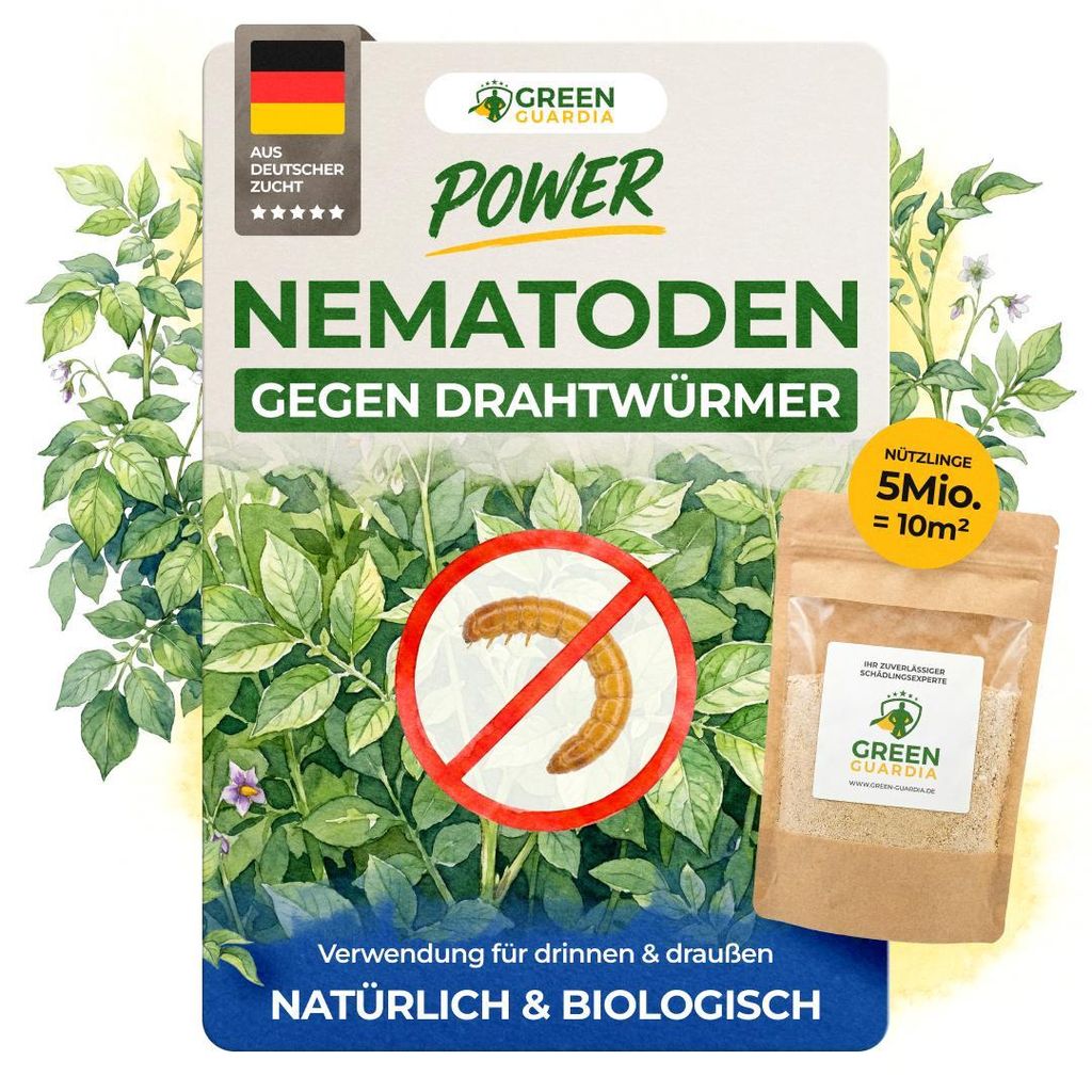 Nematoden gegen Drahtwürmer – 5 Mio. - Effektiv Drahtwürmer Produktbild 