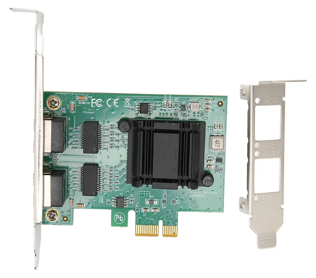 Évitez les Coupures Réseau avec cette Carte PCIe Double LAN Gigabit NIC
