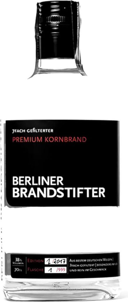 Berliner Brandstifter Kornbrand 700ml 38% Vol