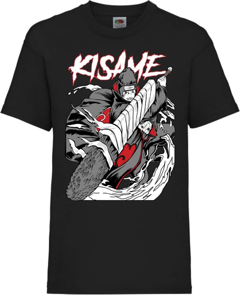 Kinder T-Shirt Naruto Kisame Kisame, 3-4 Jahr - 104 / Schwarz