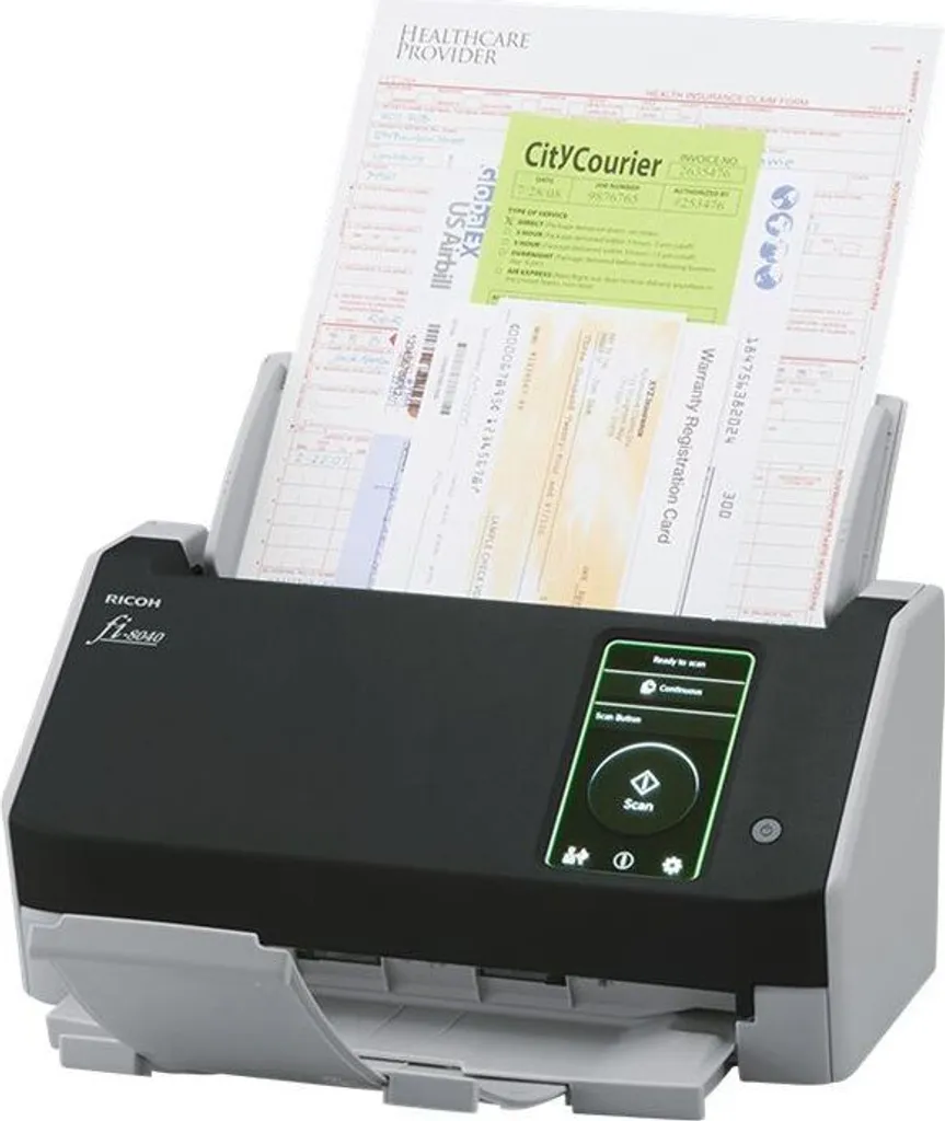 Scanner de documents de bureau A4 Ricoh FI-8040 chargeur automatique - 7