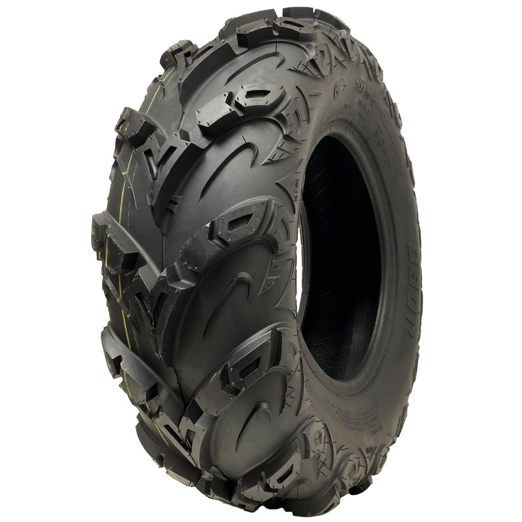 24x8.00-12 ATV Quad-Reifen OBOR Mudsling WU05 Tubeless E-Marked Road Legal 217kgs