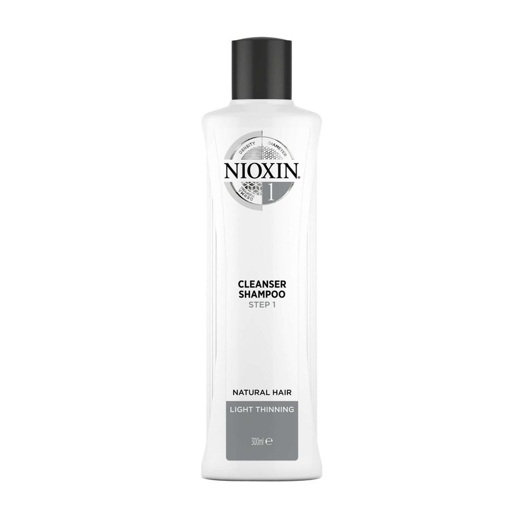 Nioxin System 1 Oczyszczający szampon do włosów normalnych Zdjęcie produktu 