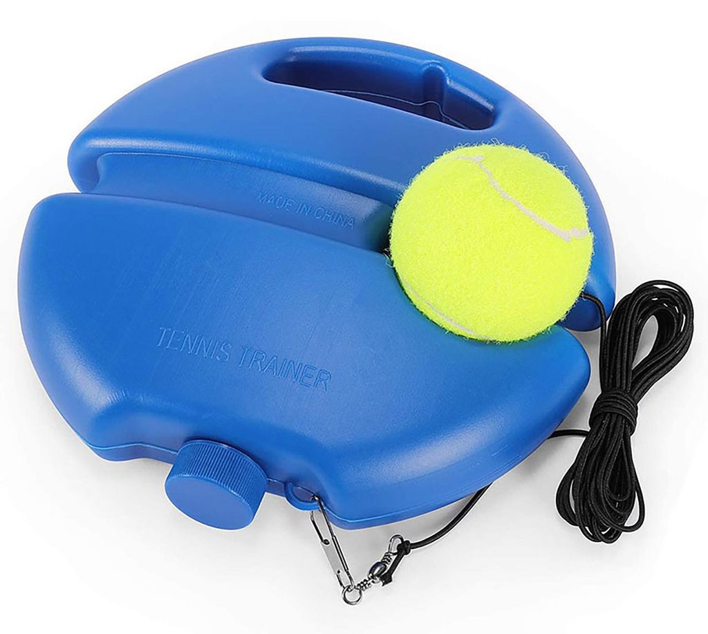 Tennistrainer mit Ball, tragbarer Tennis-Rebounder für Einzeltraining, Kinder, Erwachsene, Anfänger, Selbsttrainingsgeräte