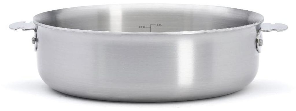 de Buyer Alchimy Loqy Sauteuse 24 cm Edelstahl Produktbild 
