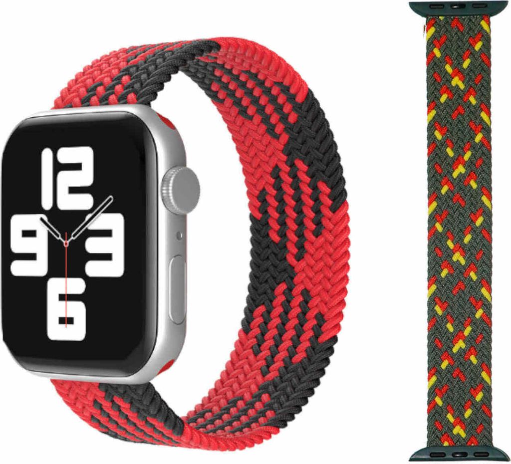 Für Apple Watch Series 10 46mm / 1 + 2 Ultra 49mm 9 / 8 / 7 45 / 6 SE 5 4 44 / 3 2 1 42mm Uhr Nylon Armband Ersatz