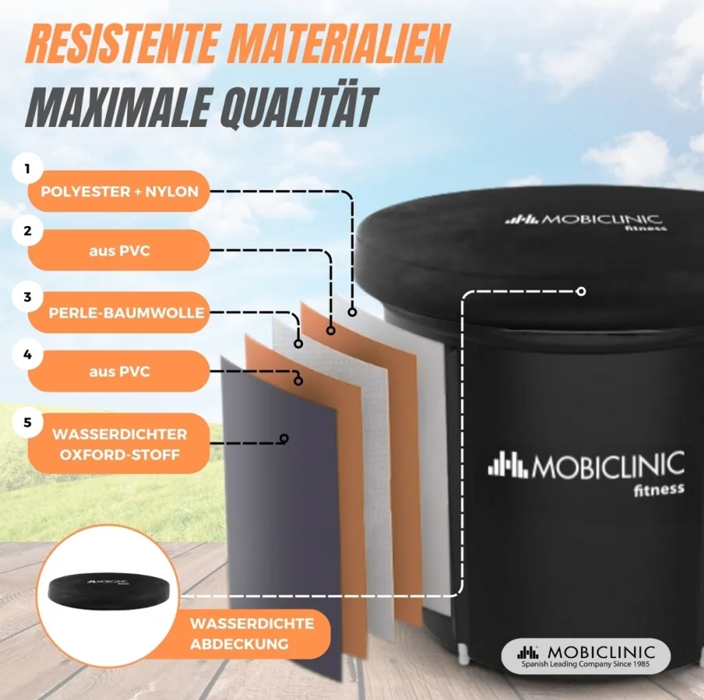 Vasca Ghiaccio Mobiclinic Artic 350L | Recupero Atleti Pro - 3