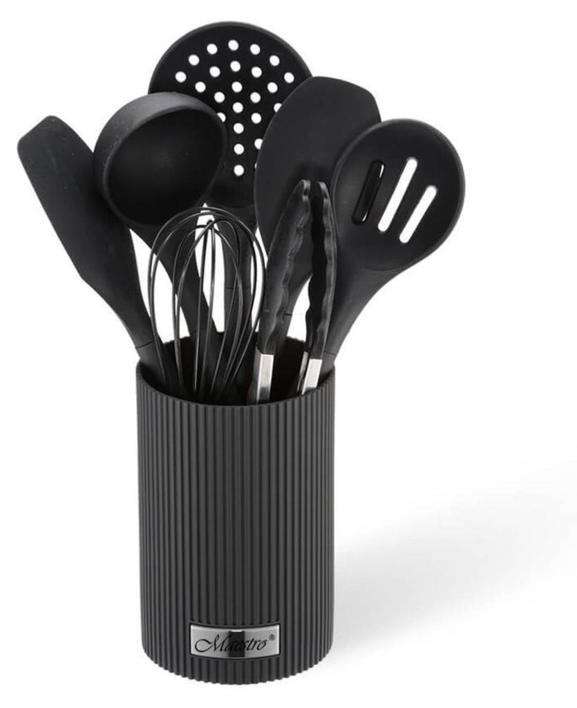 Maestro Ensemble de 8 ustensiles de cuisine MR1542BLACK Image du produit 