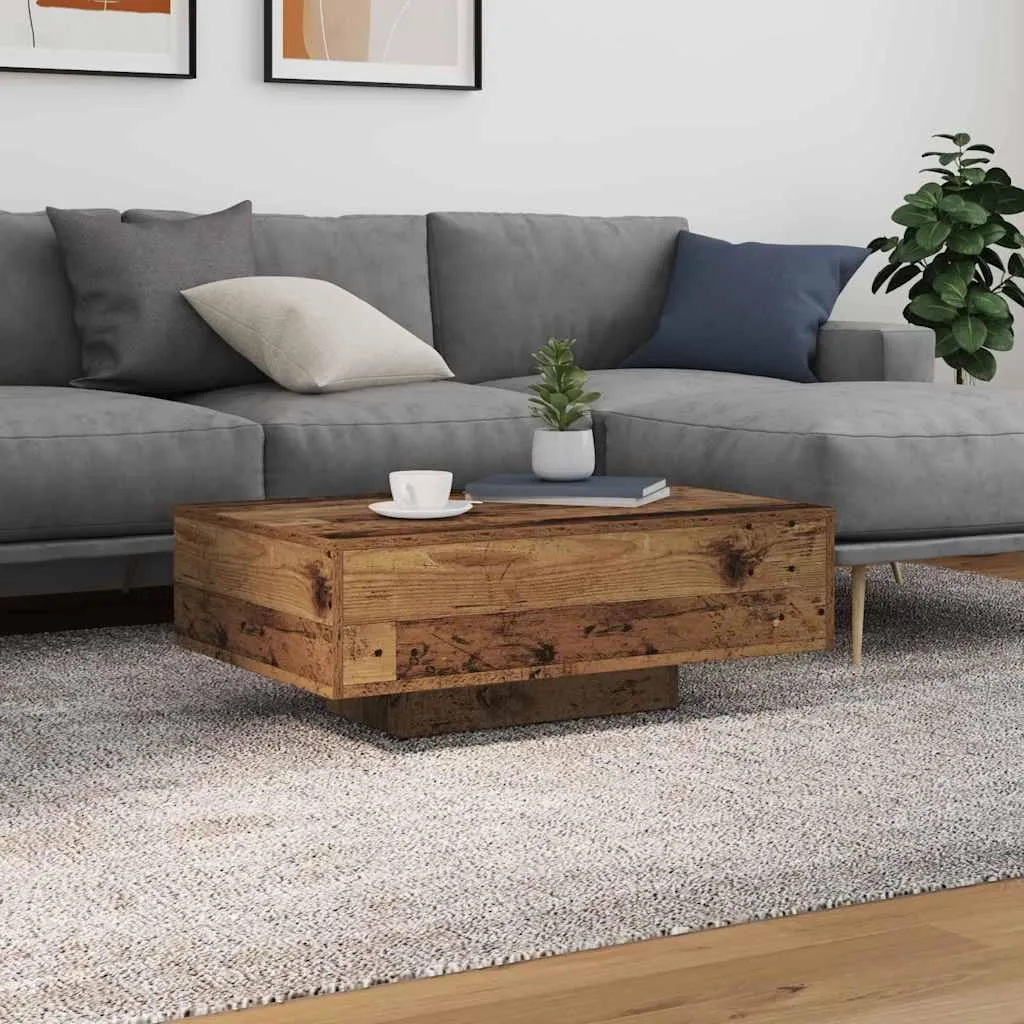 Tavolino Maison Exclusive in Legno Antico 85x55x31 cm | Stile Rustico