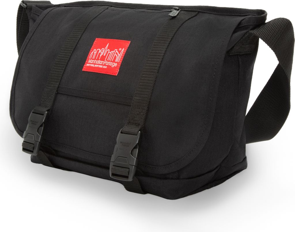 MANHATTEN PORTAGE - NY Messenger Bag JR 1606-JR (M) black