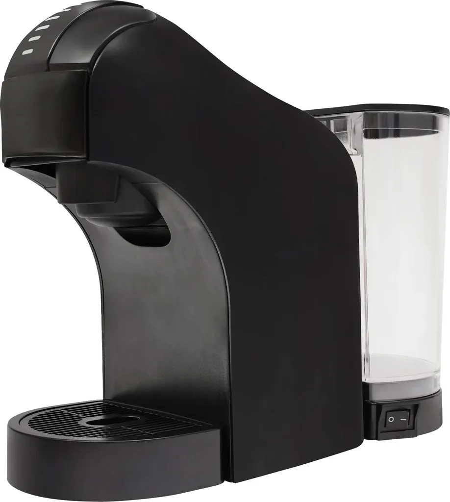 Cafetière à capsules expresso 20 Bar avec grand réservoir 0.8L Noir