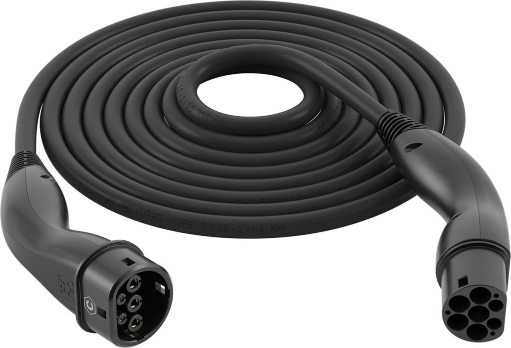 LAPP MOBILITY HELIX Komfort-Ladekabel Typ 2, bis zu 7,4 kW, 5 m, schwarz