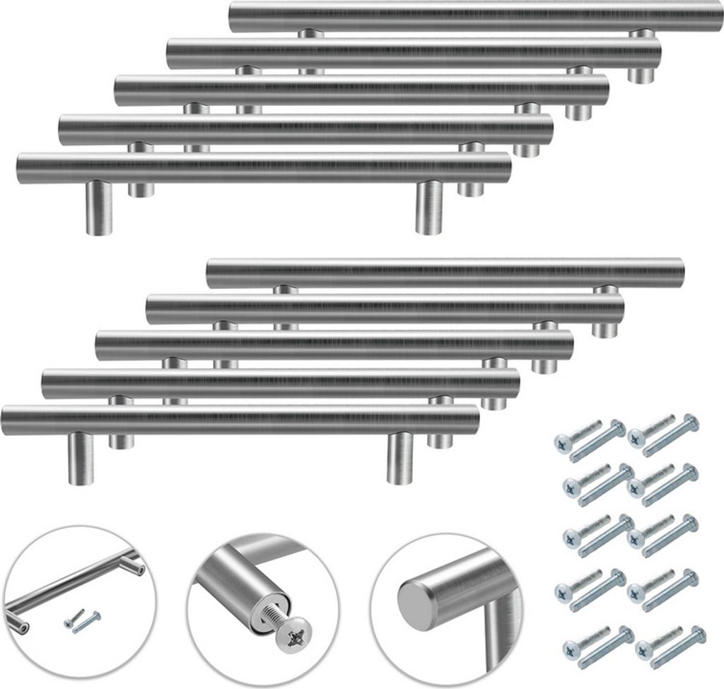 Hengda Schrankgriff Möbelgriffe Küchengriffe Türgriff Küchengriff 220x160x10MM 100 Stück